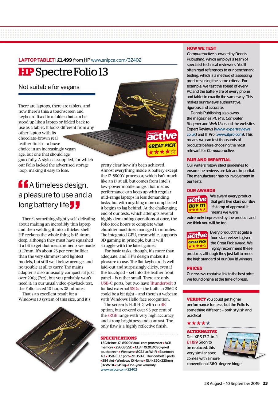 Computer Active Preview Pages