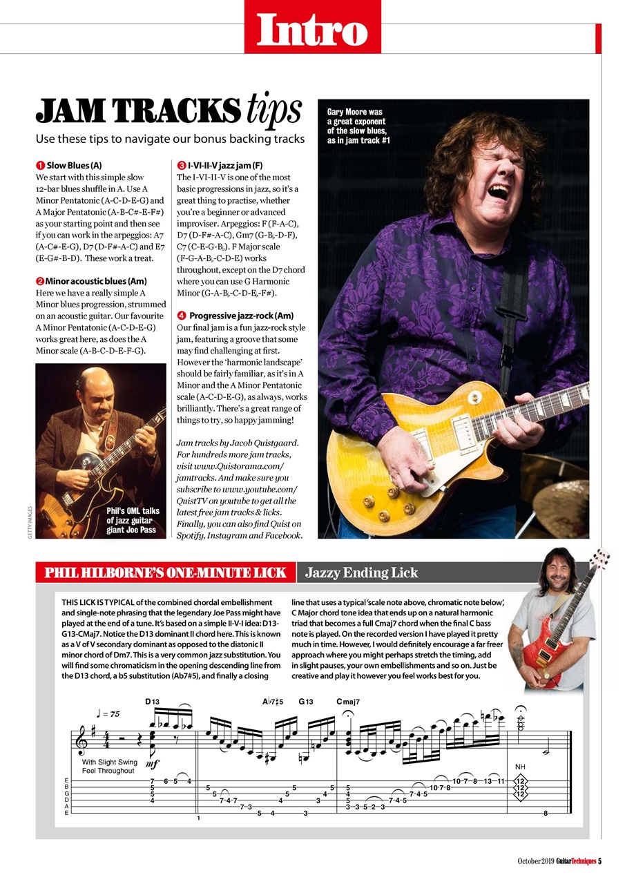 Guitar Techniques Preview Pages
