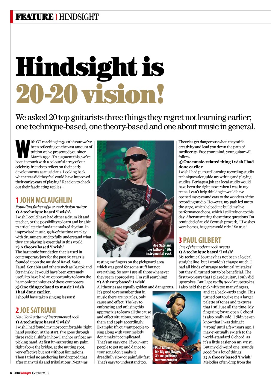 Guitar Techniques Preview Pages