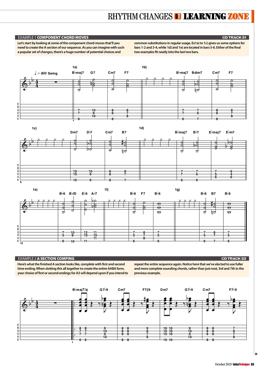 Guitar Techniques Preview Pages