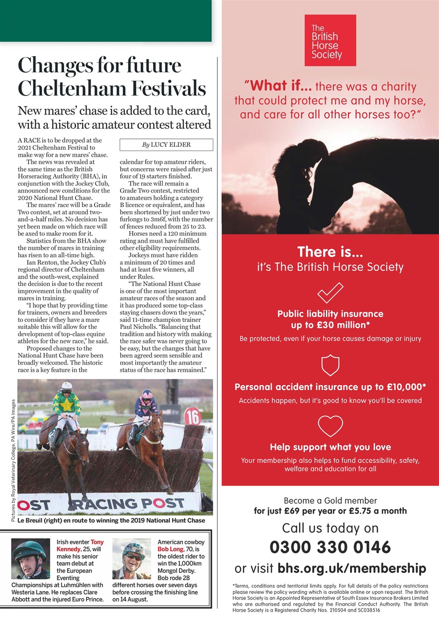 Horse & Hound Preview Pages