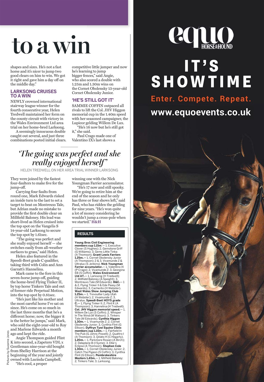 Horse & Hound Preview Pages