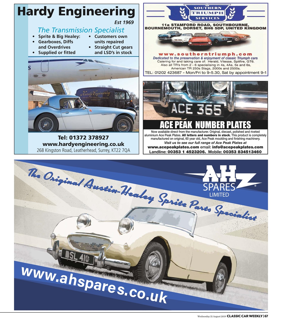 Classic Car Weekly Preview Pages