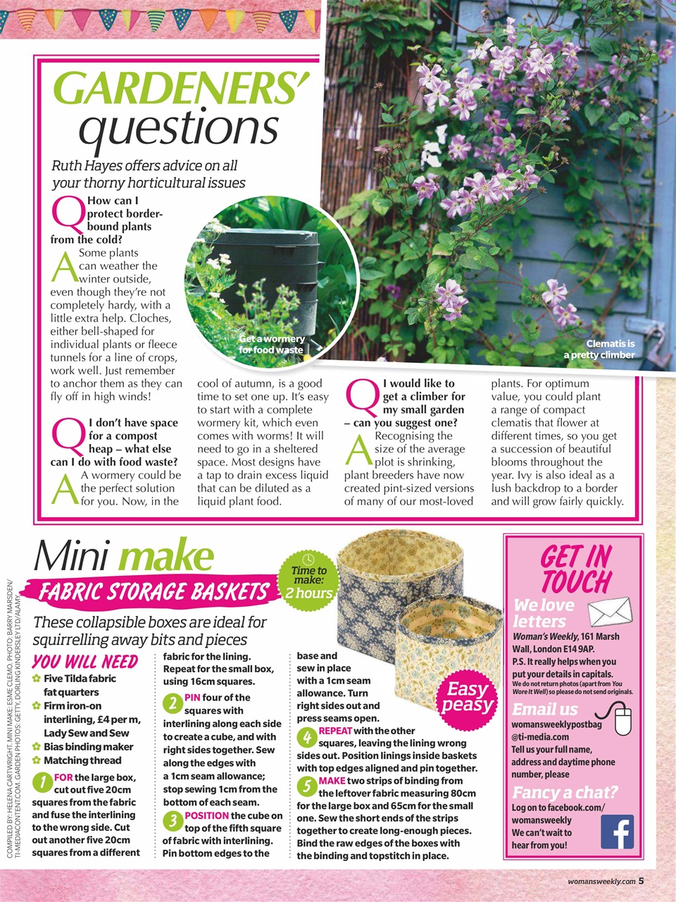 Woman's Weekly Preview Pages