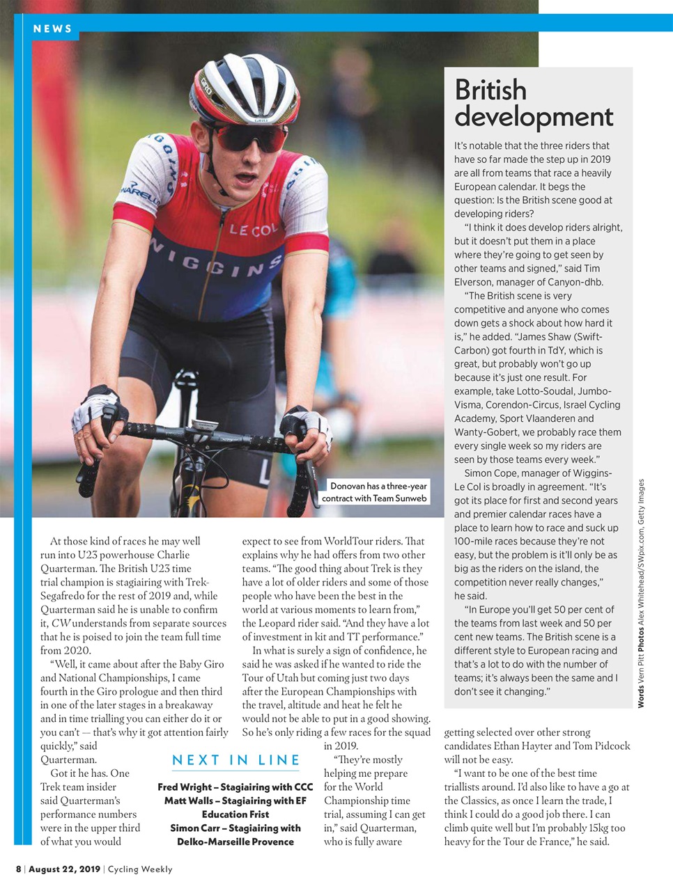 Cycling Weekly Preview Pages