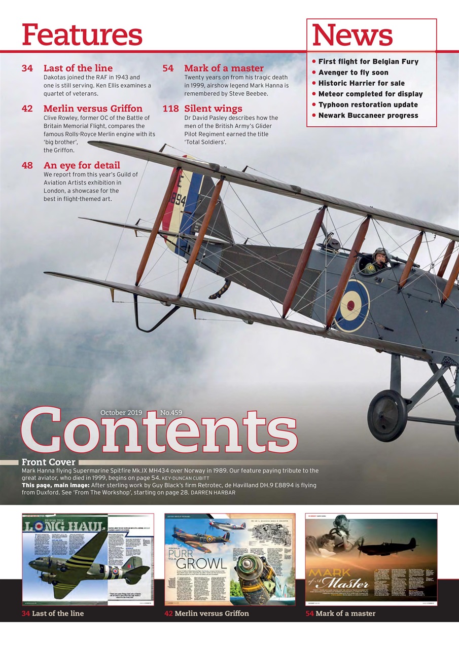 FlyPast Preview Pages