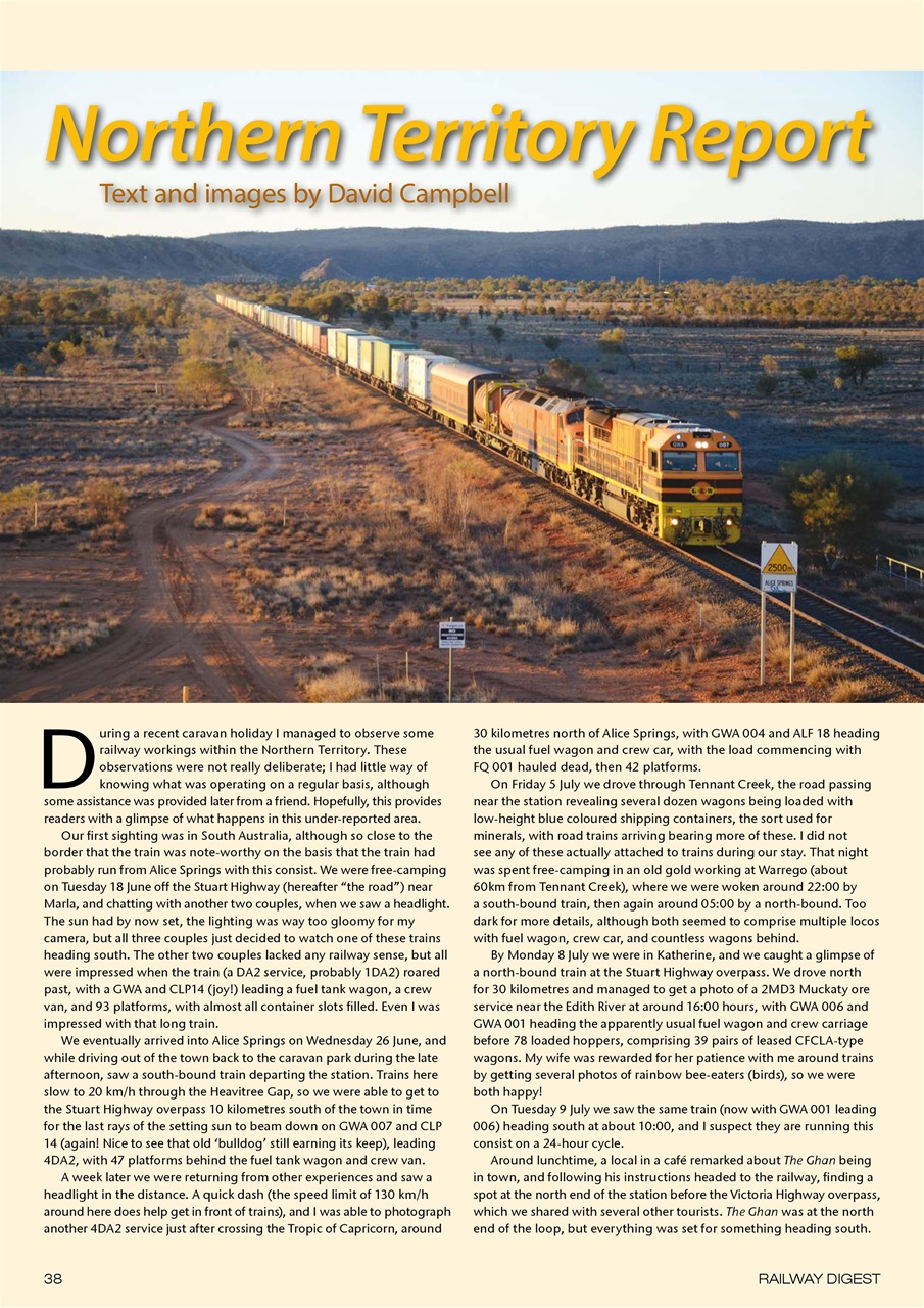 Railway Digest Preview Pages