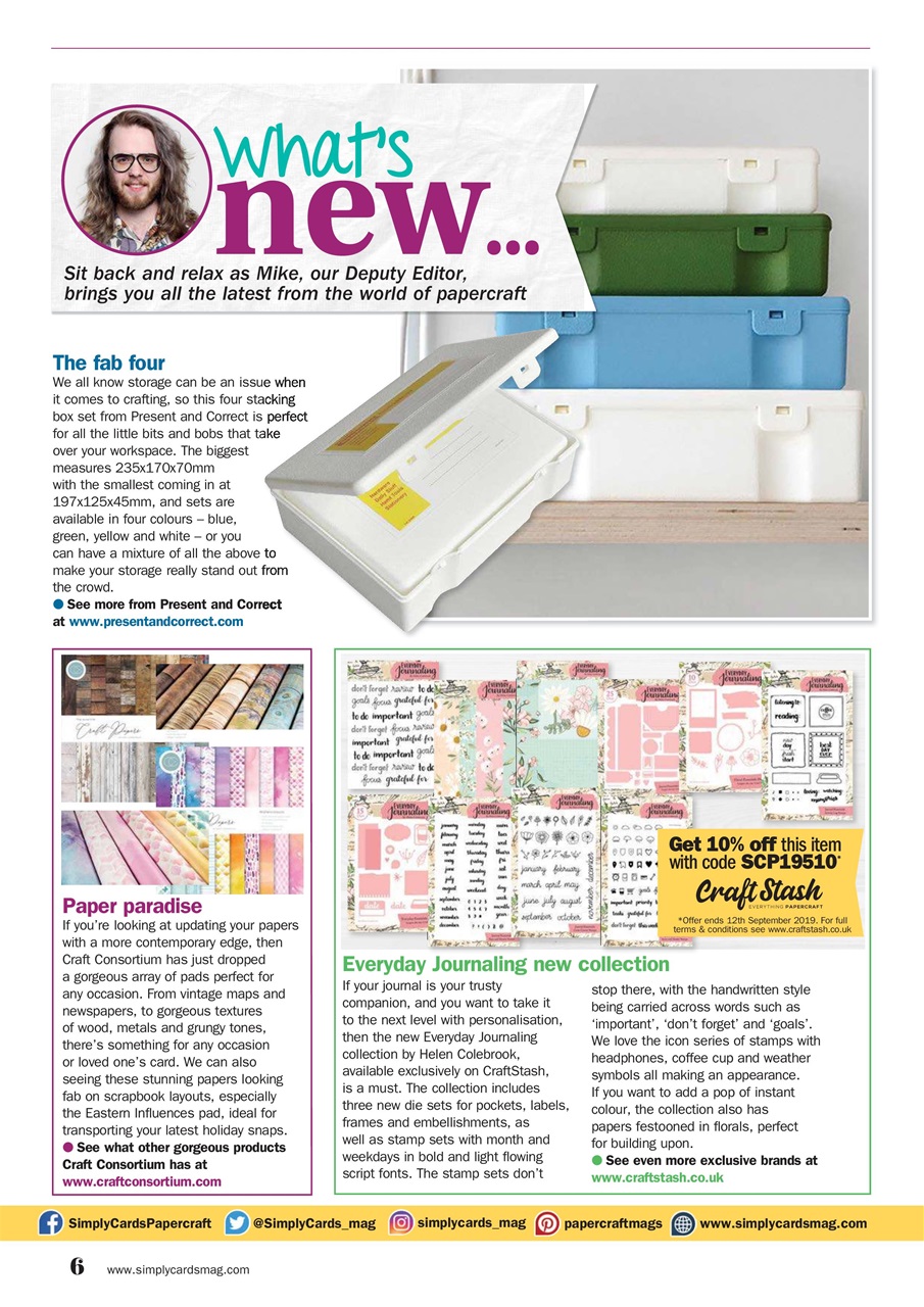 Simply Cards & Papercraft Preview Pages