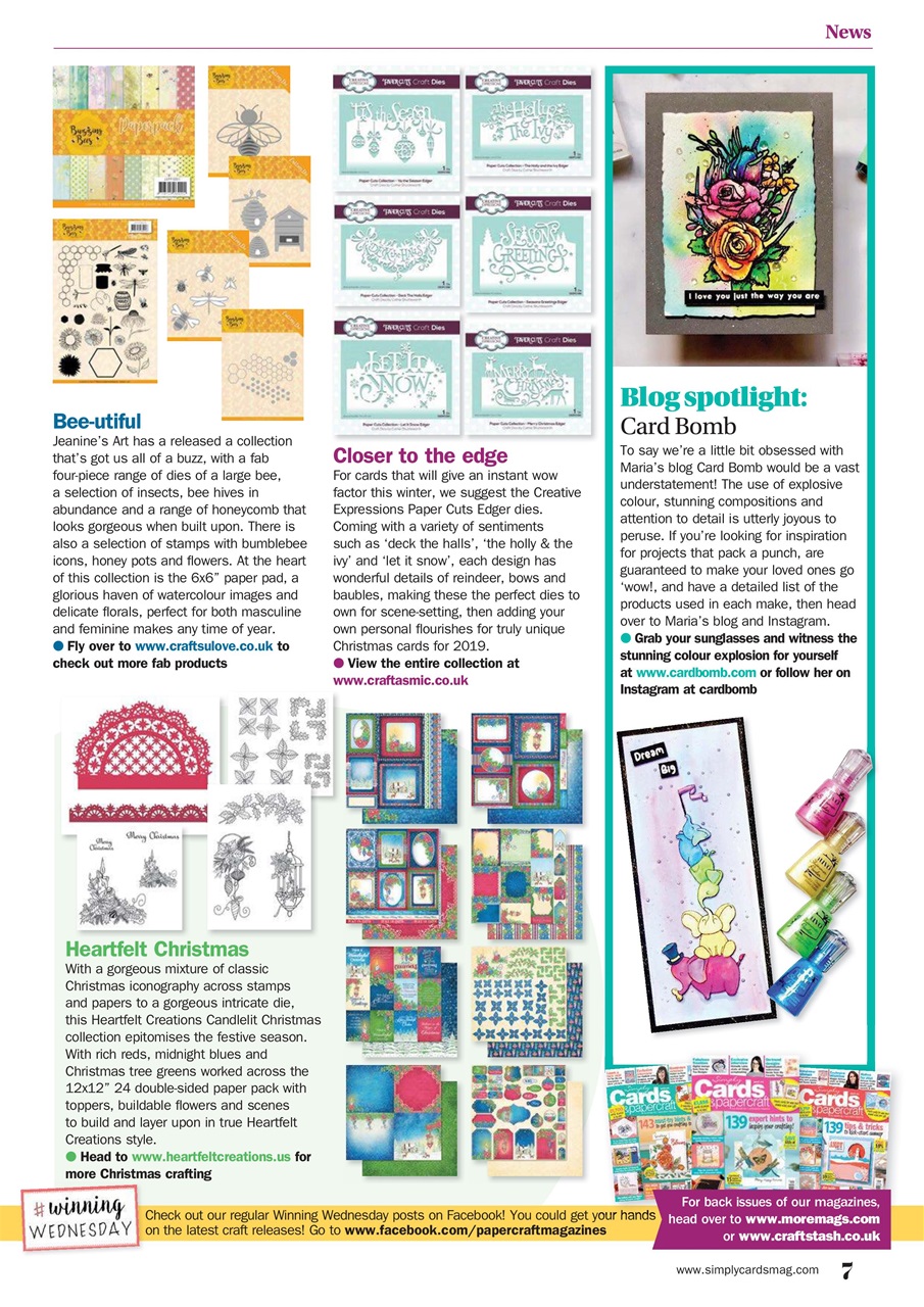 Simply Cards & Papercraft Preview Pages