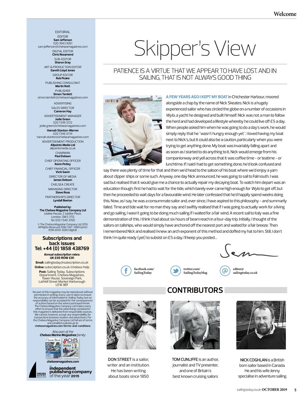 Sailing Today Preview Pages