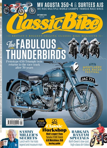 Classic Bike issue September 2019