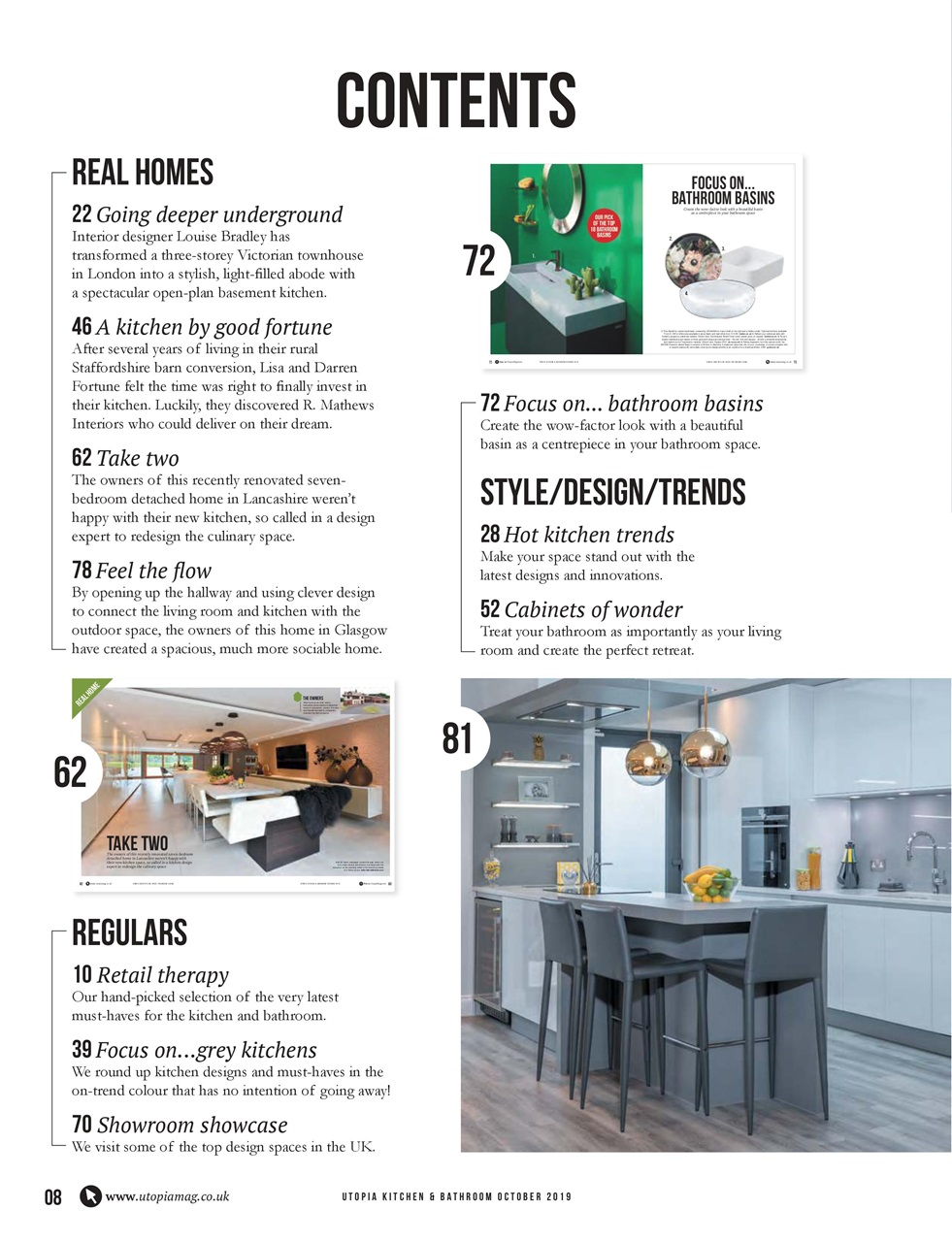 Utopia Kitchen & Bathroom Preview Pages