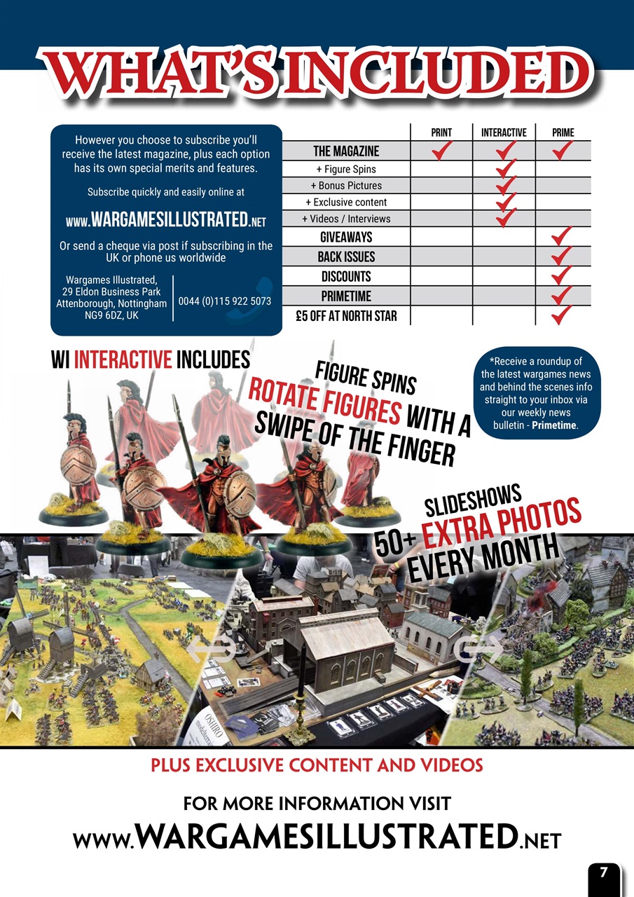 Wargames Illustrated Preview Pages