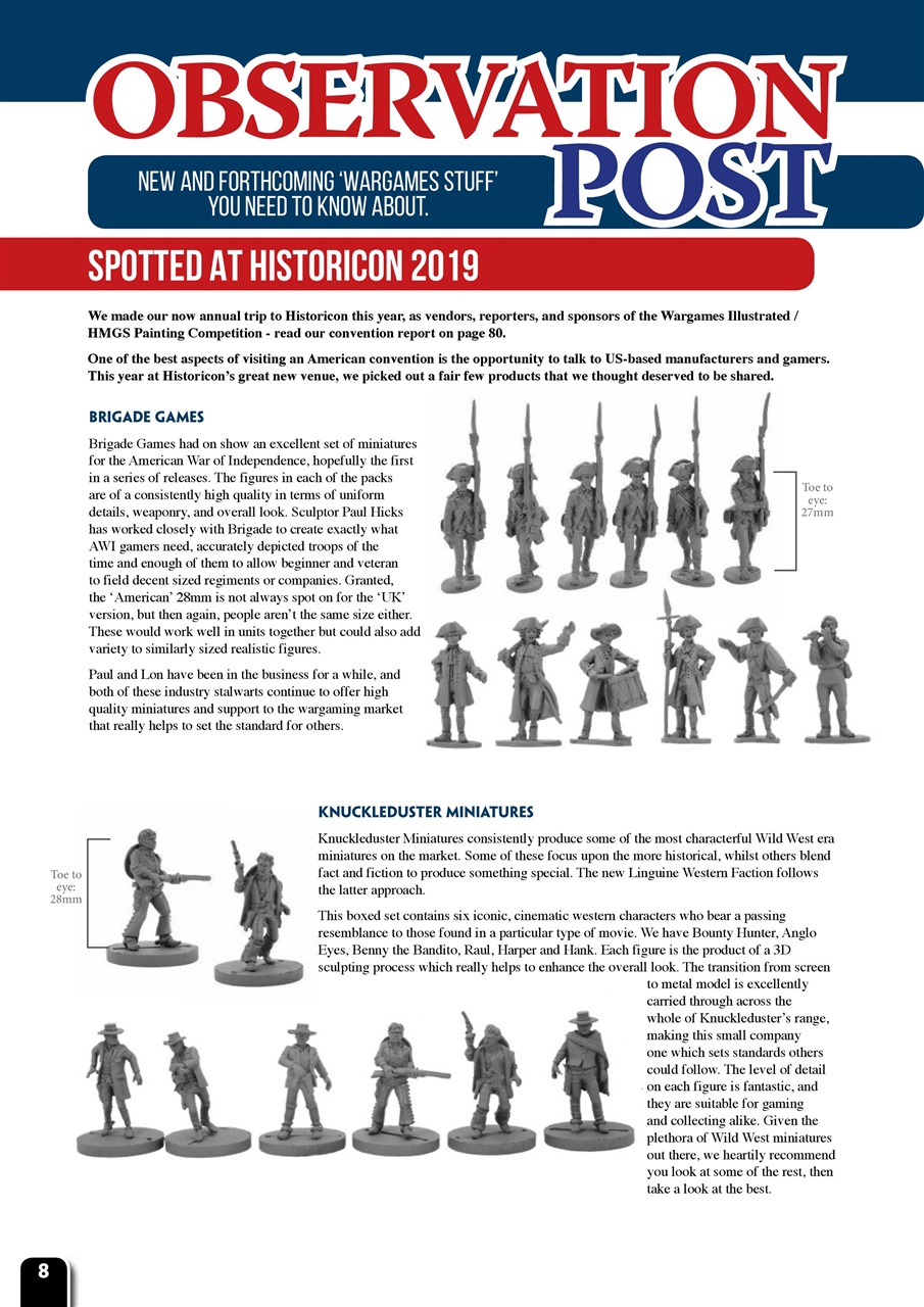 Wargames Illustrated Preview Pages