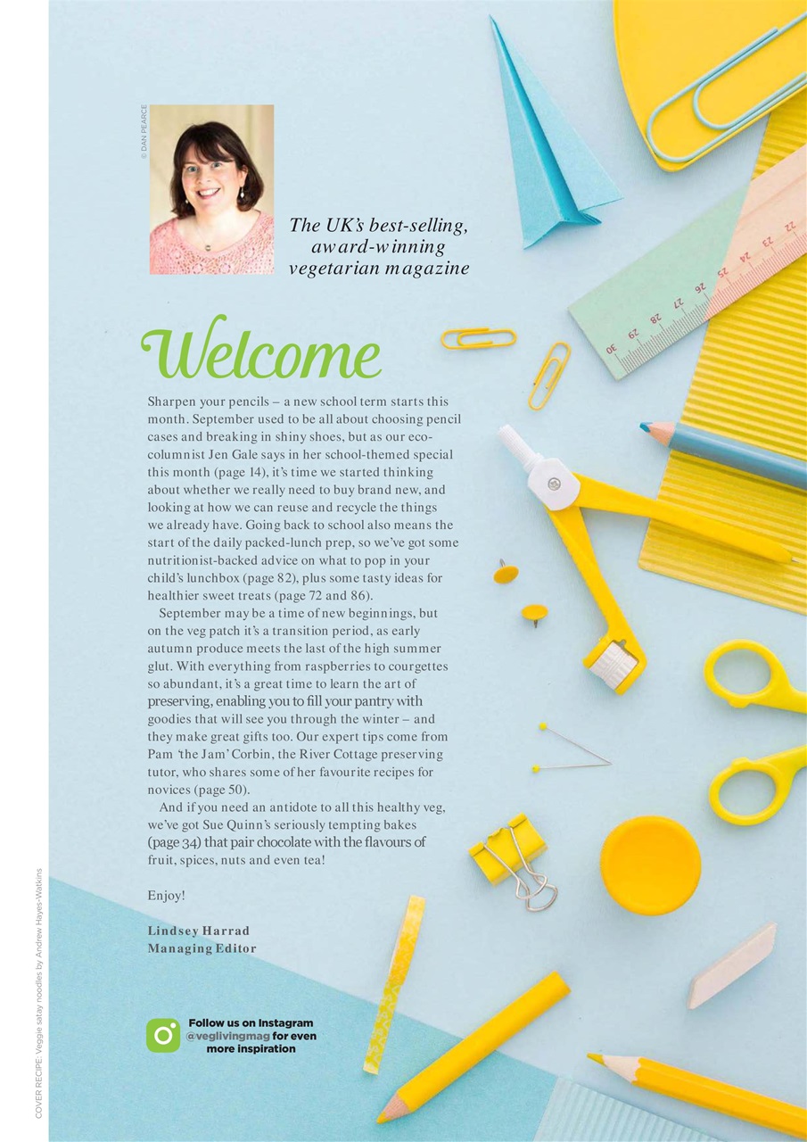 Vegetarian Living Preview Pages