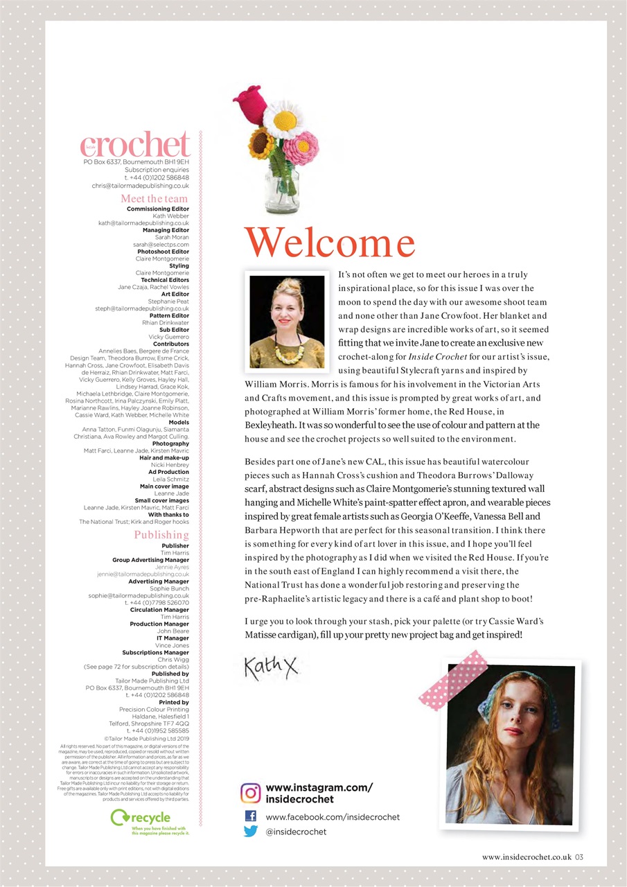 Inside Crochet Preview Pages