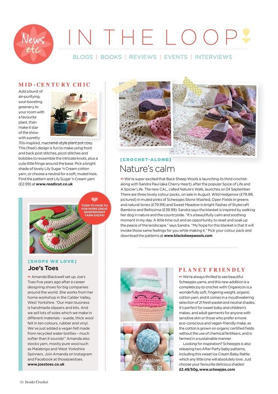 Inside Crochet Preview Pages