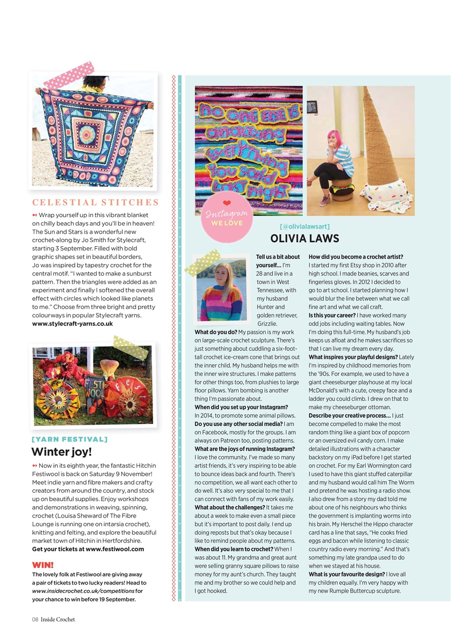 Inside Crochet Preview Pages