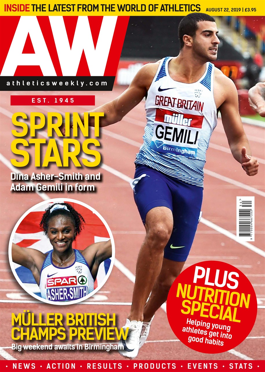 AW – Athletics Weekly Magazine Preview Pages