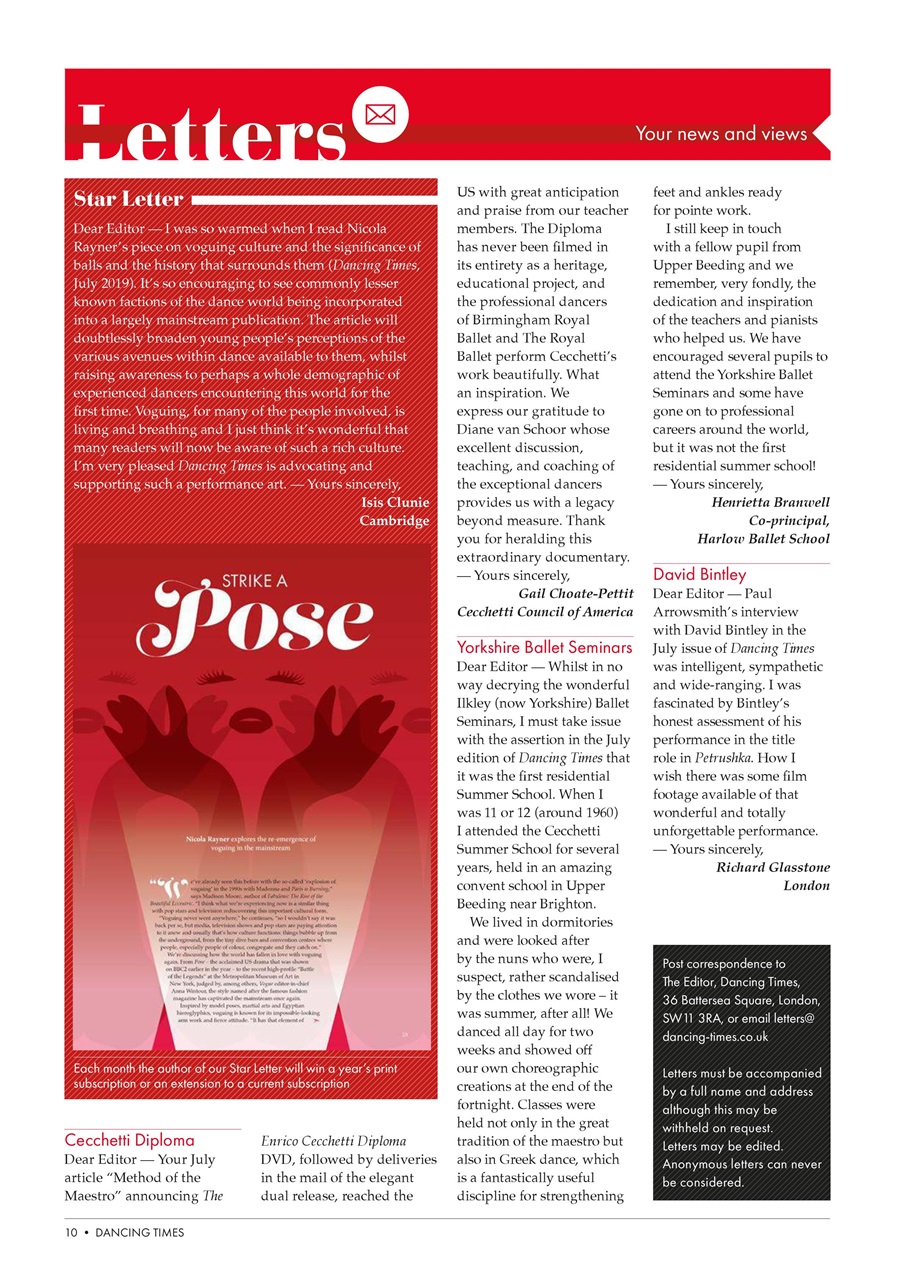 Dancing Times Preview Pages