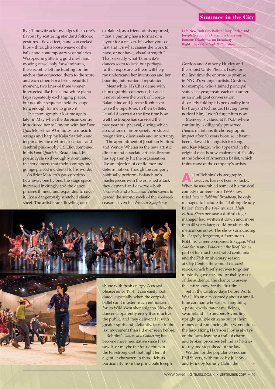 Dancing Times Preview Pages