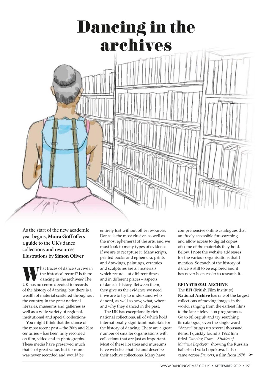 Dancing Times Preview Pages