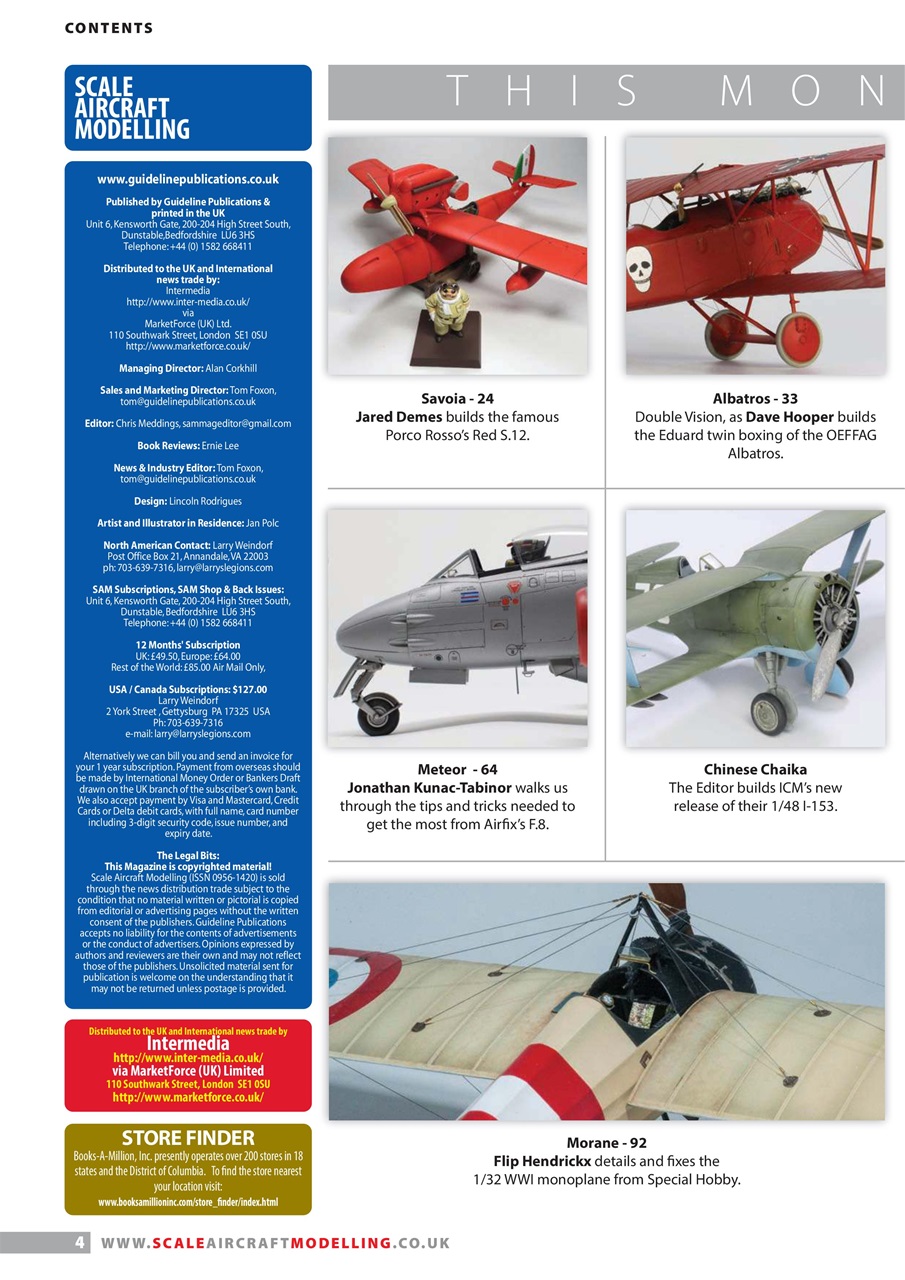 Scale Aircraft Modelling Preview Pages