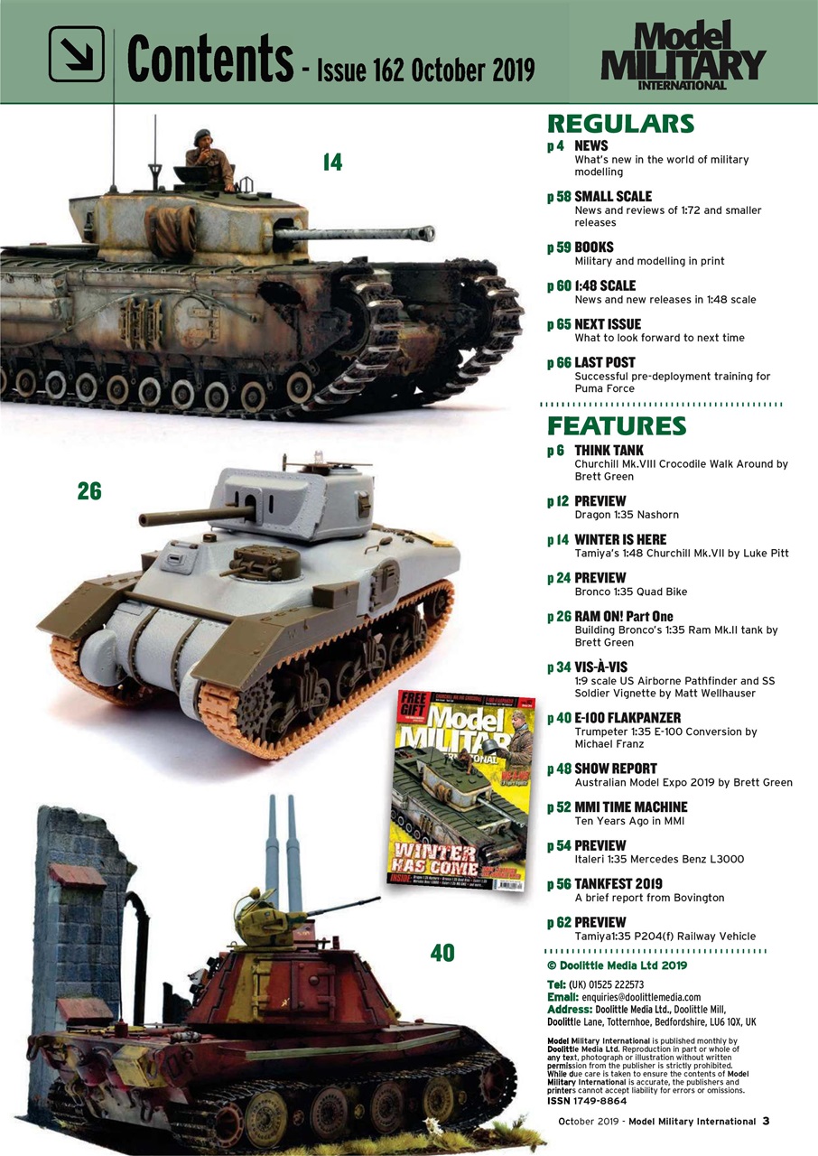 Military Modelling International Magazine Preview Pages