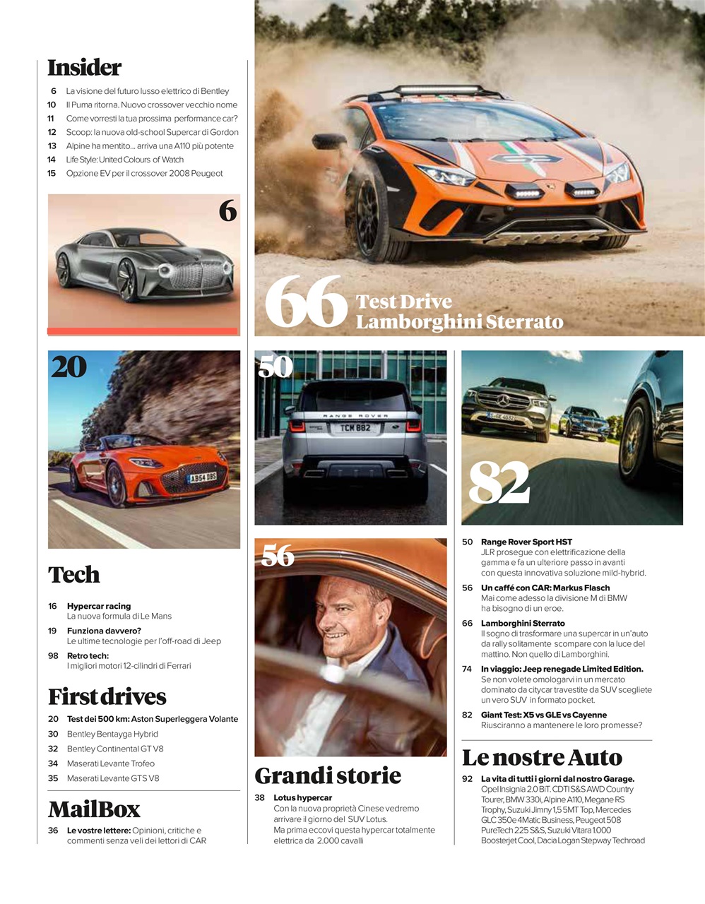 CAR magazine Italia Preview Pages