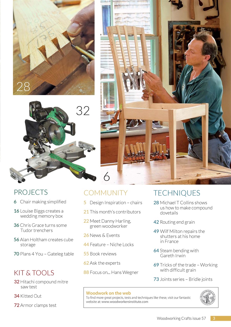 Woodworking Crafts Magazine Preview Pages