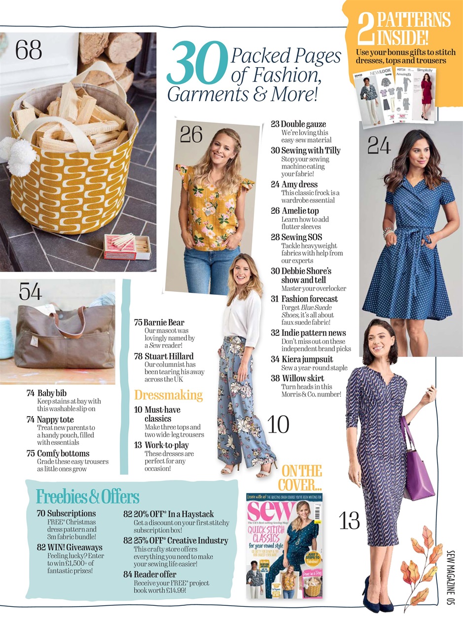 Sew Preview Pages