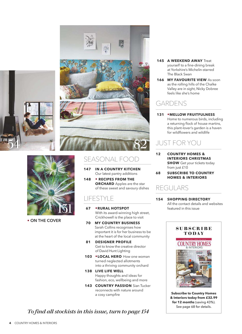 Country Homes & Interiors Preview Pages