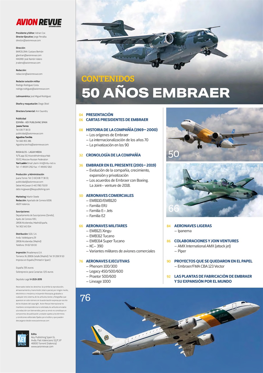 Avion Revue Internacional Preview Pages