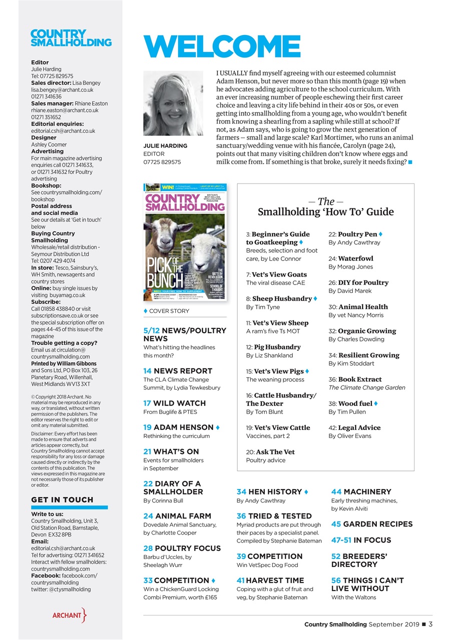 The Country Smallholder Preview Pages