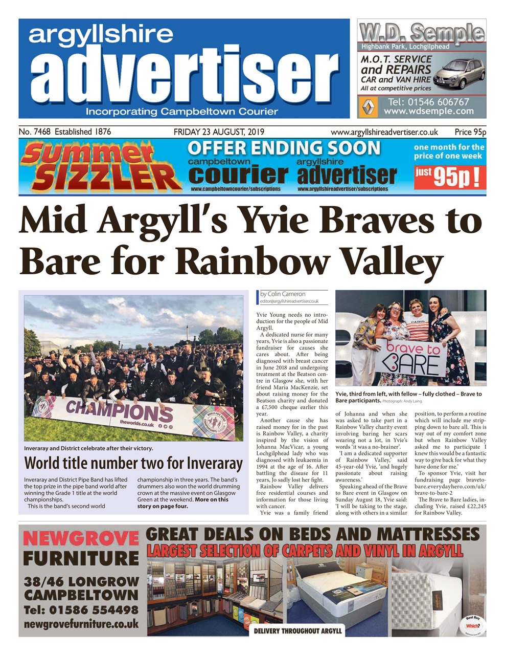Argyllshire Advertiser Preview Pages
