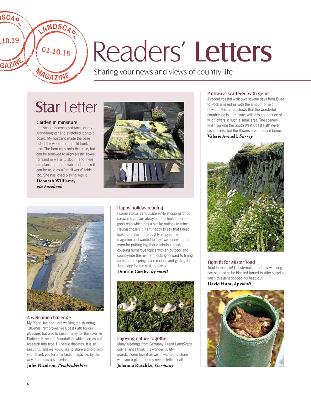 LandScape Preview Pages
