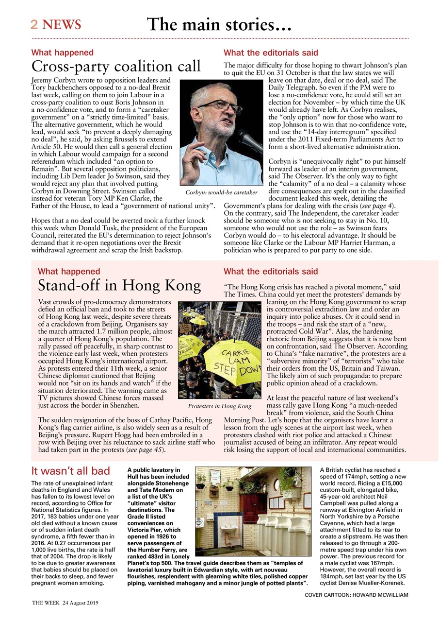 The Week Preview Pages