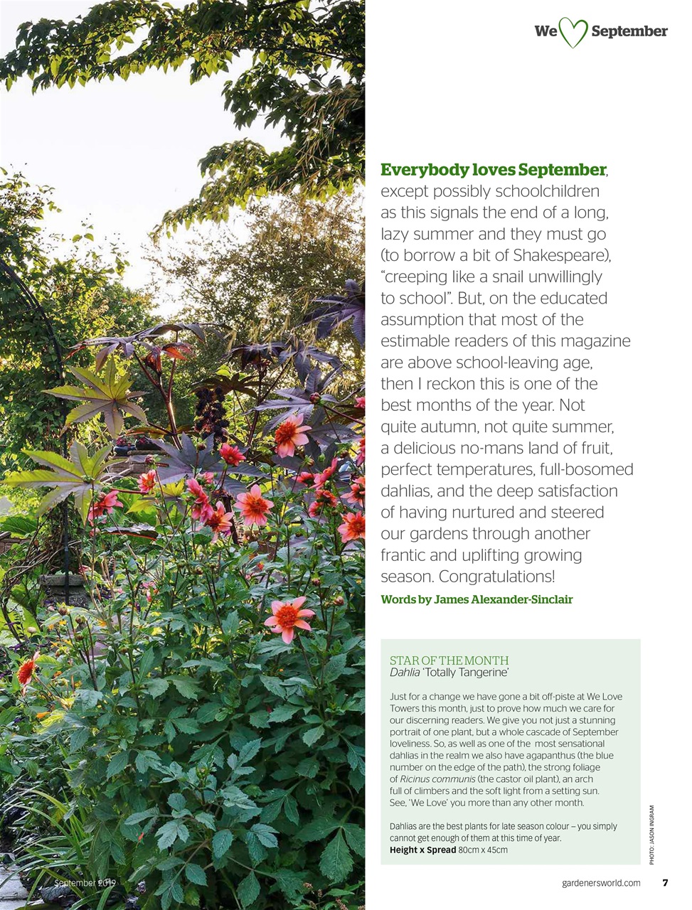 BBC Gardeners’ World Magazine Preview Pages