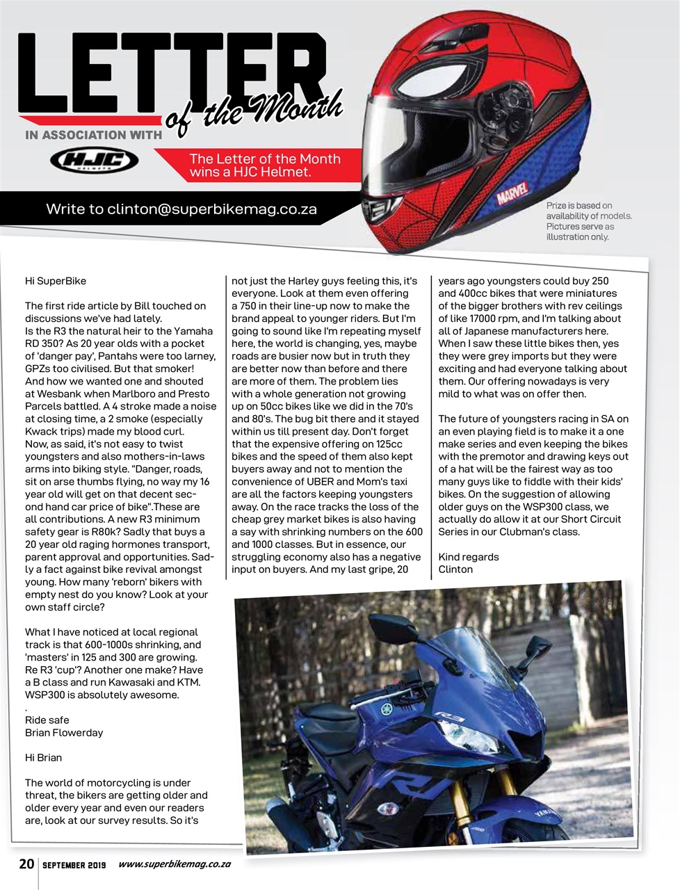 SuperBike South Africa Preview Pages
