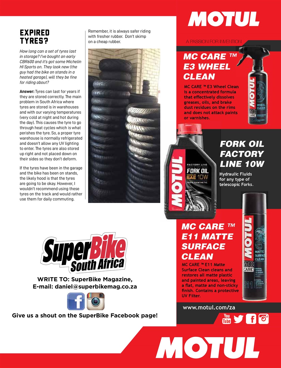 SuperBike South Africa Preview Pages