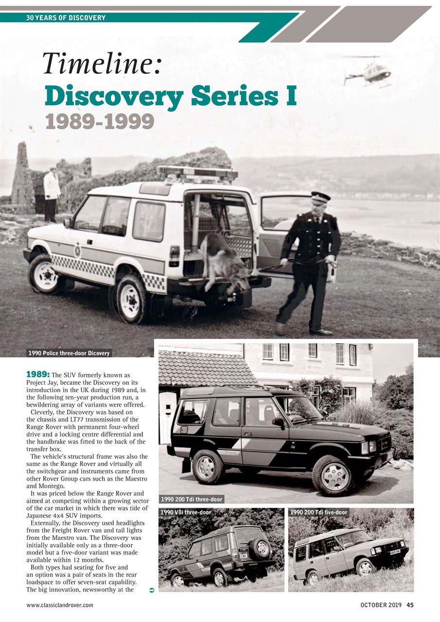 Classic Land Rover Magazine Preview Pages