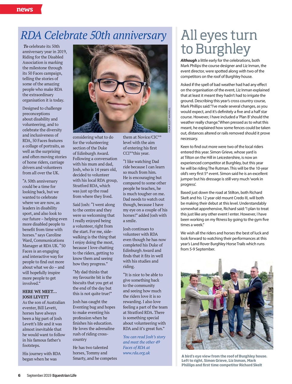 Equestrian Life Magazine Preview Pages