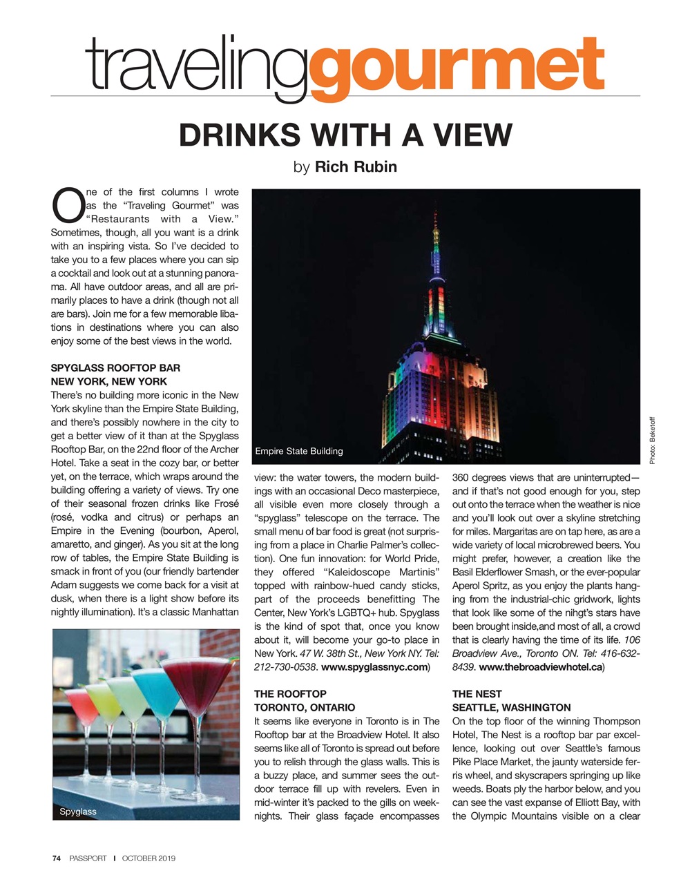 Passport Preview Pages