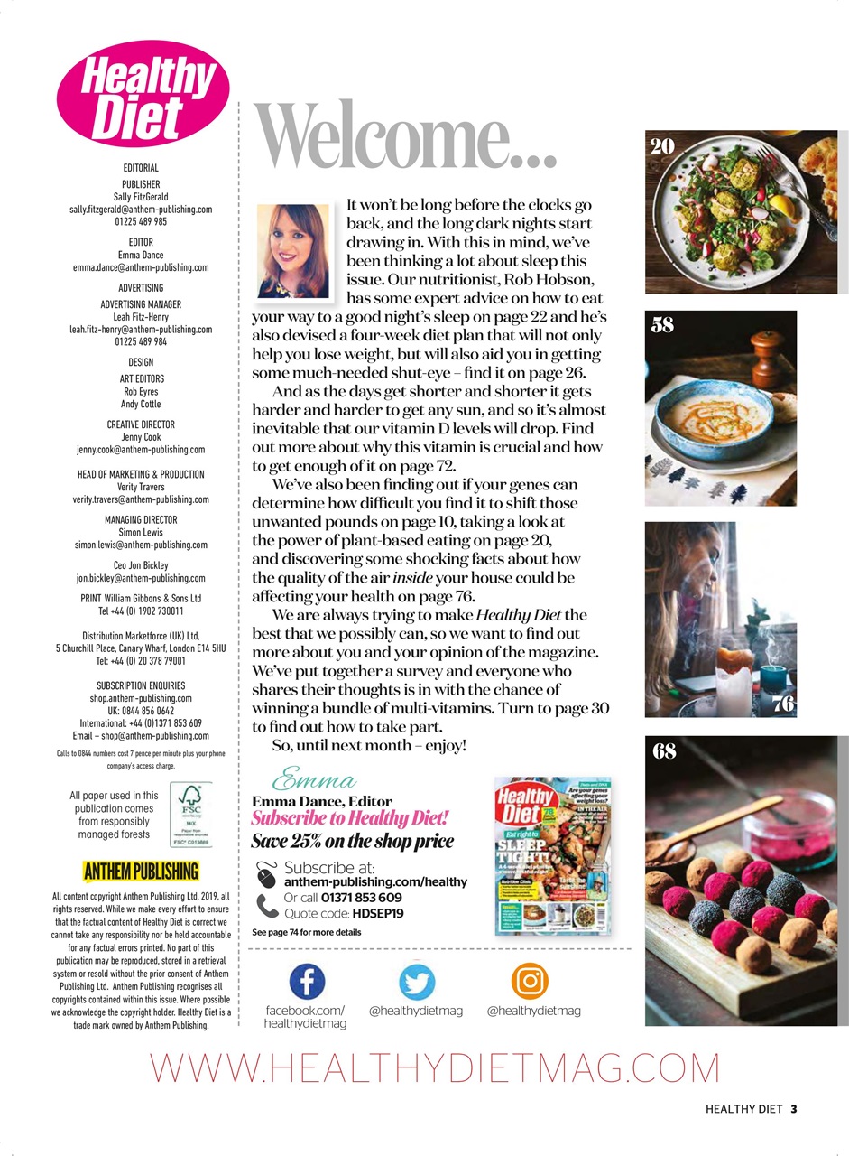 Healthy Diet Preview Pages