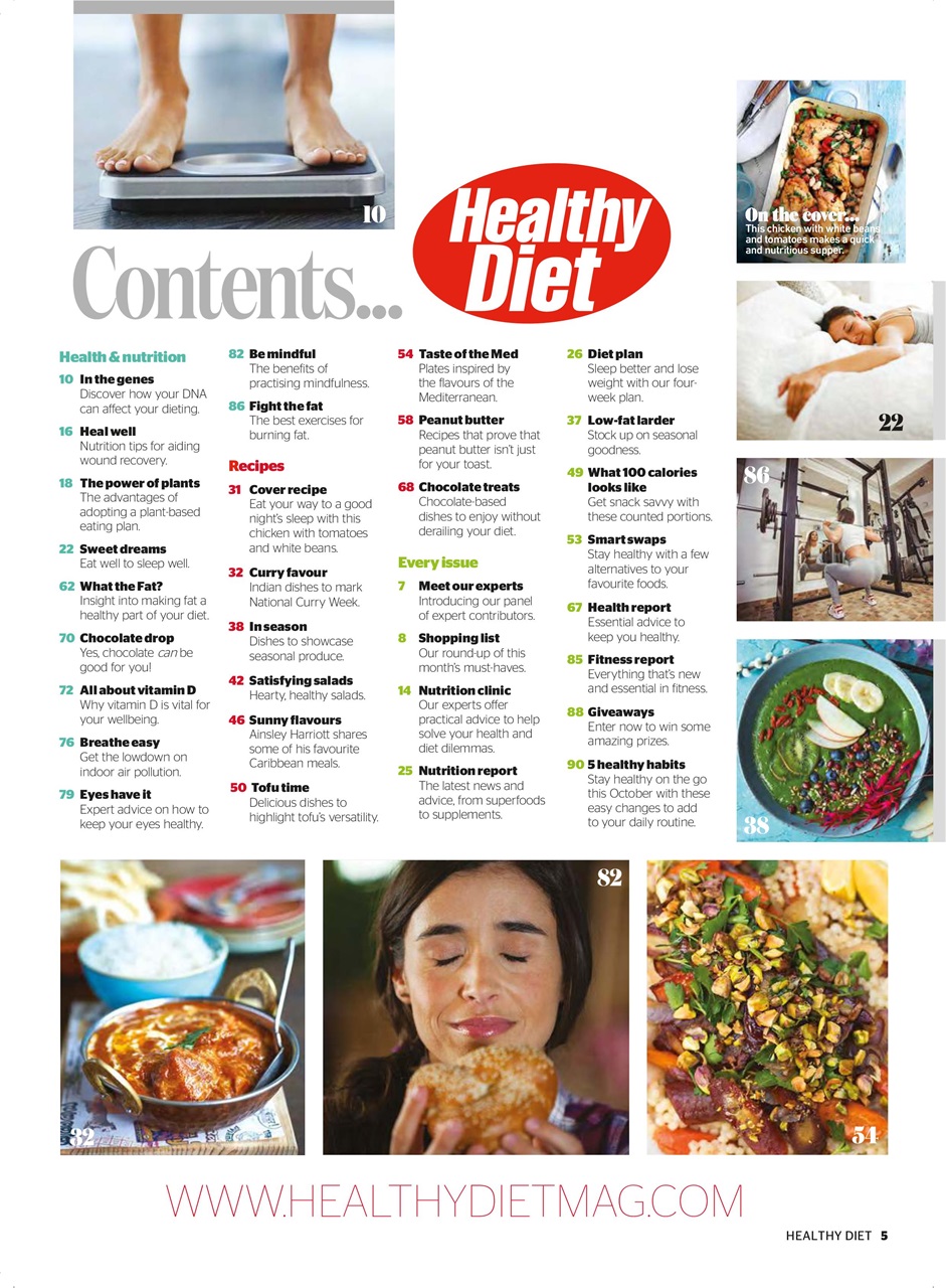 Healthy Diet Preview Pages