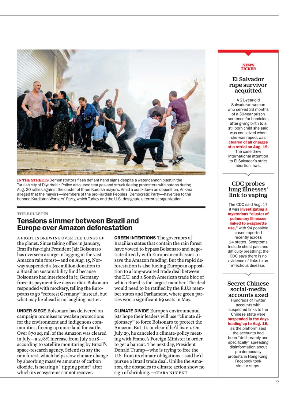 TIME Magazine Europe Preview Pages