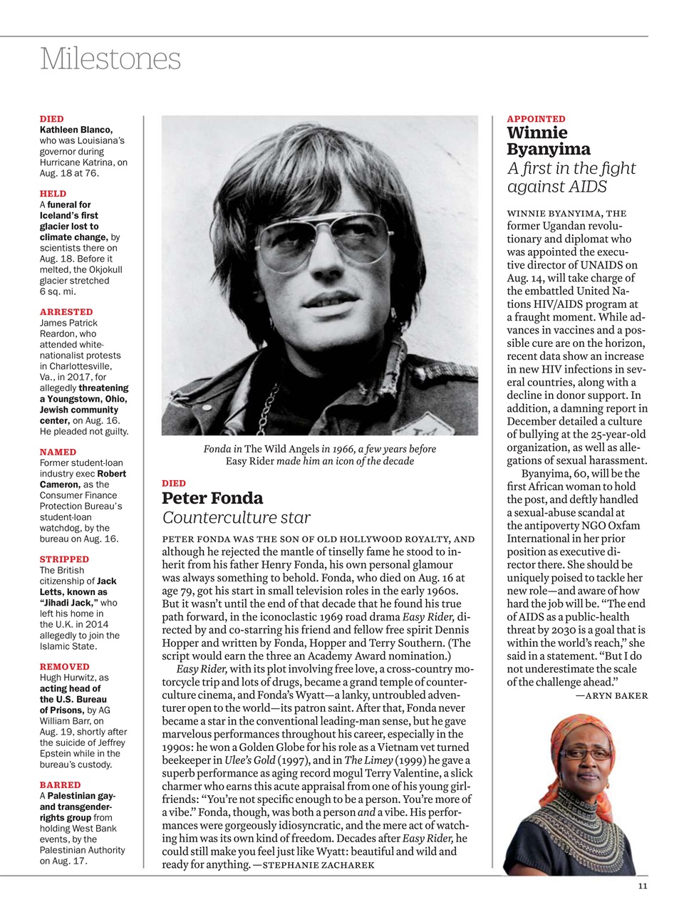 TIME Magazine Europe Preview Pages