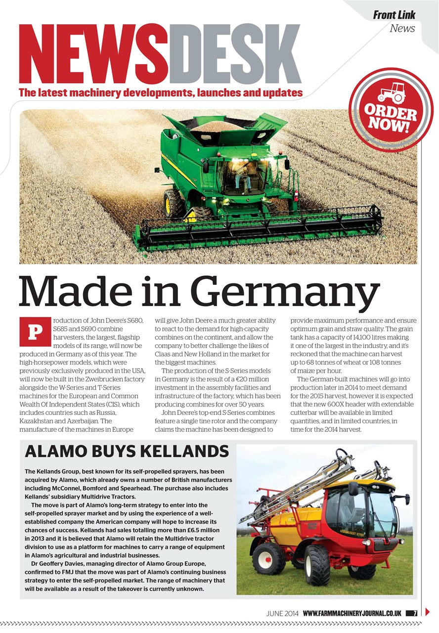 Farm Machinery Journal Preview Pages