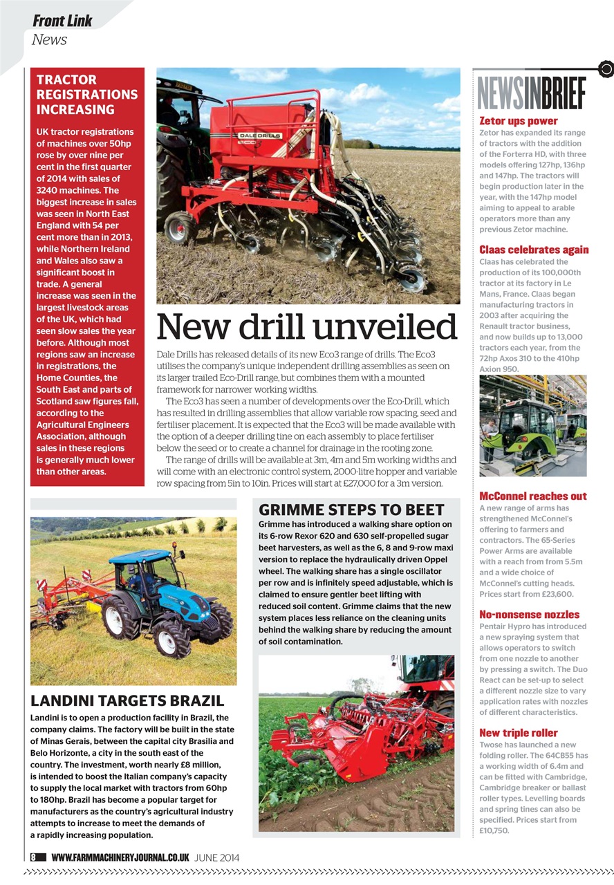 Farm Machinery Journal Preview Pages