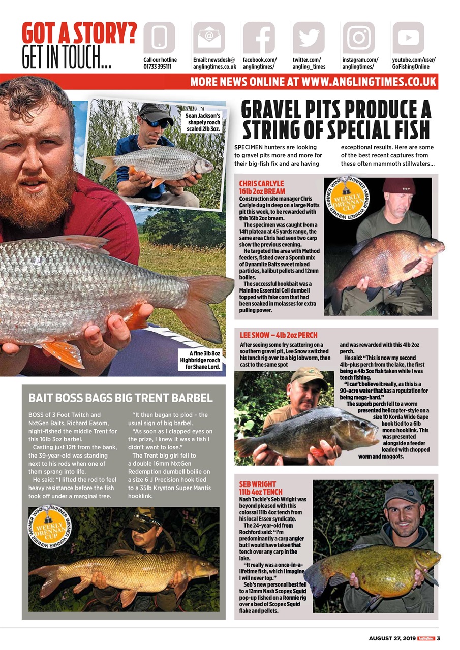 Angling Times Preview Pages
